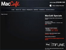 Tablet Screenshot of mac-cafe.com